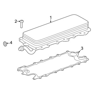 Land Rover OE - Cooling - Engine Oil Cooler (5.0L)
