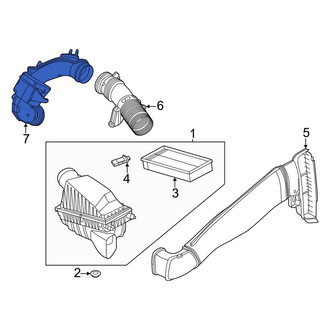 Land Rover OE - Engine Air Intake Hose