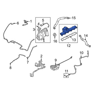 Land Rover OE - Engine Crankcase Ventilation Cover