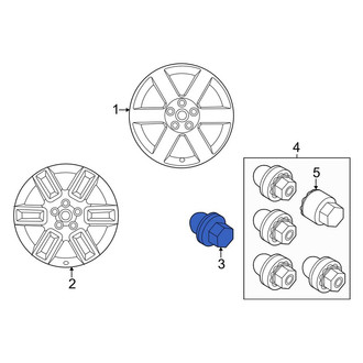 Land Rover OE - Wheel Lug Nut