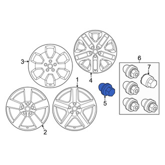 Land Rover OE - Wheel Lug Nut