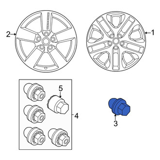 Land Rover OE - Wheel Lug Nut