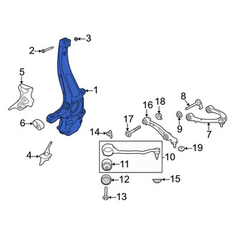 Land Rover OE - Right Steering Knuckle