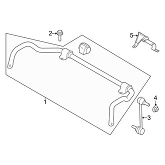 Land Rover OE - Front Suspension - Stabilizer Bar & Components