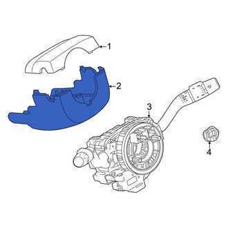 Land Rover OE - Lower Steering Column Cover