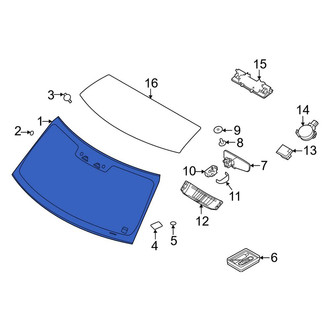 Land Rover OE - Front Windshield