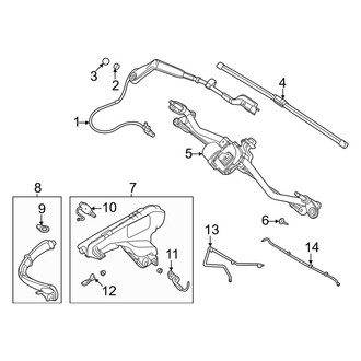 Land Rover OE - Windshield - Wiper & Washer Components