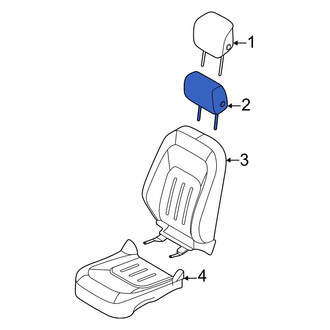 Land Rover OE - Front Headrest