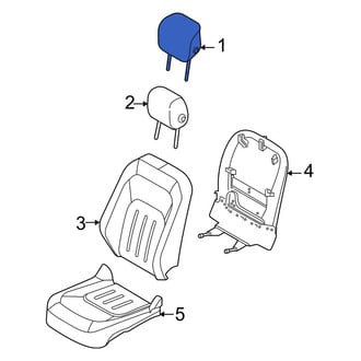 Land Rover OE - Front Headrest