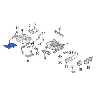 Land Rover OE - Front Lower Seat Heater Pad