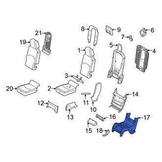 Land Rover OE - Front Lower Center Seat Frame