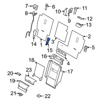 Land Rover OE - Front Right Seat Back Recliner Adjustment Mechanism Cover
