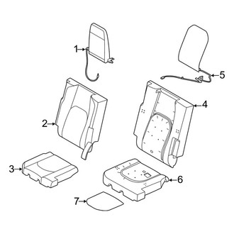 Land Rover OE - Seats & Tracks - Third Row Seats (Cushions & Covers)