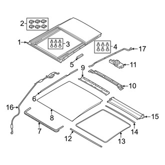 Land Rover OE - Roof - Sunroof (Panoramic Roof)