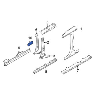 Land Rover OE - Left Rocker Panel Reinforcement