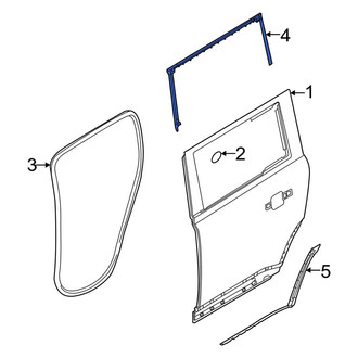 Land Rover OE - Door Shell Seal