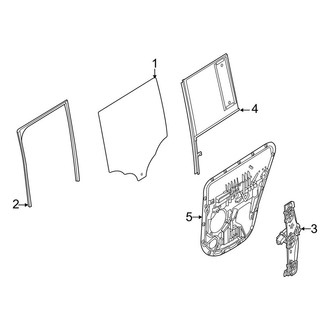 Land Rover OE - Rear Door - Glass & Hardware