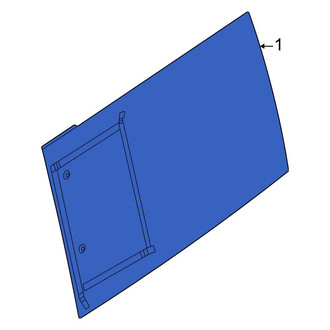 Land Rover OE - Rear Left Quarter Glass