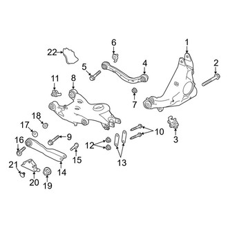 Land Rover OE - Rear Suspension - Suspension Components