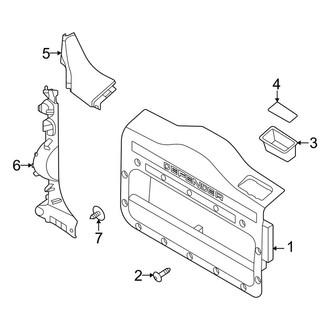 Land Rover OE - Back Door - Interior Trim