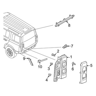 Land Rover OE - Rear Lamps - Fog Lamps