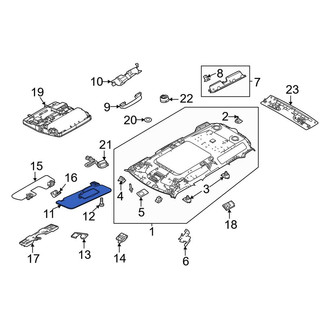 Land Rover OE - Front Right Sun Visor