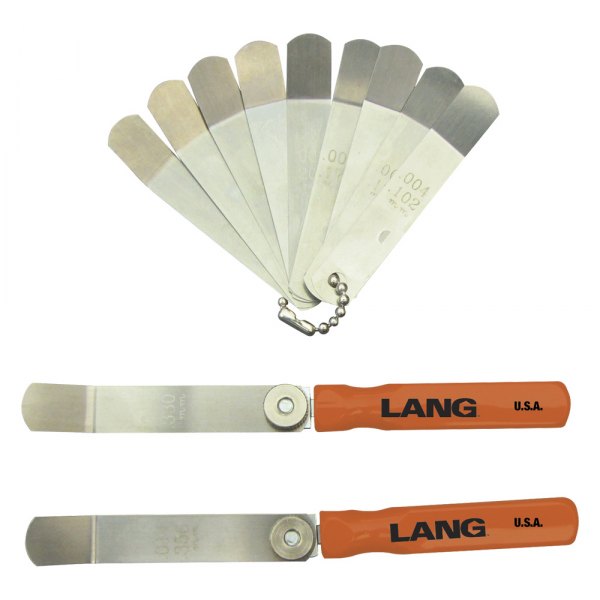 Lang Tools® - Offset Valve Tappet Feeler Gauge Set