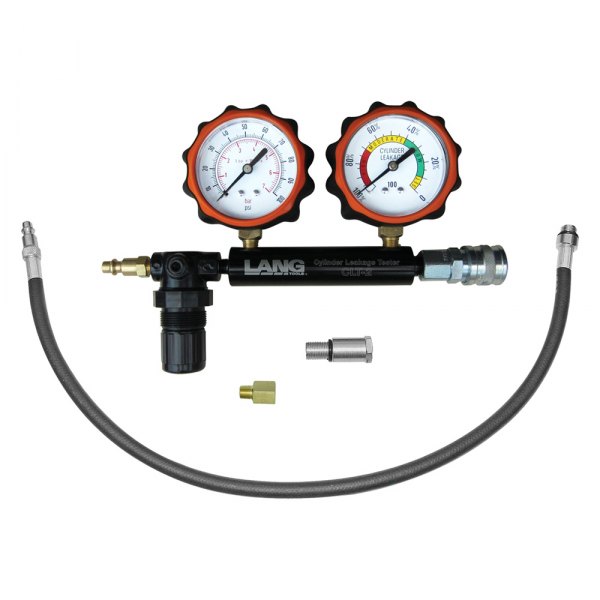 Lang Tools® - 100 psi Dual Gauge Cylinder Leak Down Tester