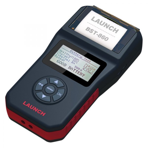 Launch Tech® - 12 V Battery Tester with Printer
