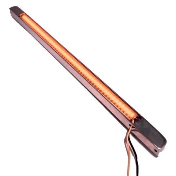  Lazer Star® - 12" BilletLED™ Amber Chrome LED Strip