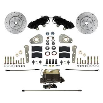 LEED Brakes® - Drilled and Slotted Front Disc Brake Conversion Kit