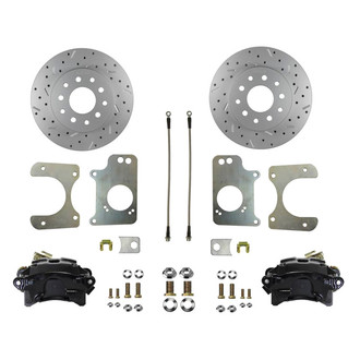 LEED Brakes® - Drilled and Slotted Rear Disc Brake Conversion Kit