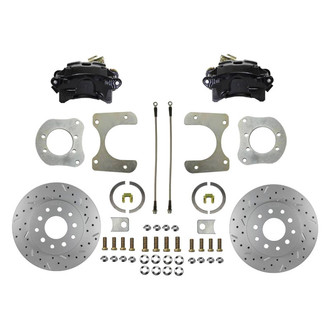 LEED Brakes® - Drilled and Slotted Rear Disc Brake Conversion Kit