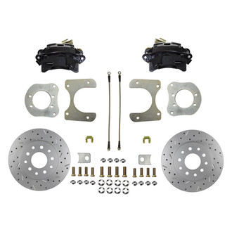LEED Brakes® - Drilled and Slotted Rear Disc Brake Conversion Kit