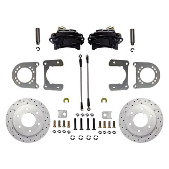 LEED Brakes® - Drilled and Slotted Rear Disc Brake Conversion Kit