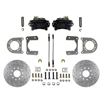 LEED Brakes® - Drilled and Slotted Rear Disc Brake Conversion Kit