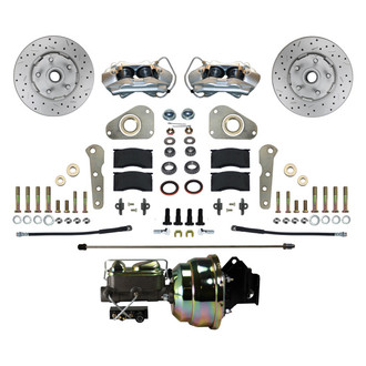 LEED Brakes® - Drilled and Slotted Front Disc Brake Conversion Kit