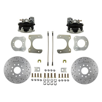 LEED Brakes® - Drilled and Slotted Rear Disc Brake Conversion Kit