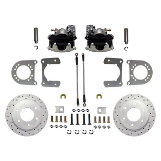 LEED Brakes® - Drilled and Slotted Rear Disc Brake Conversion Kit