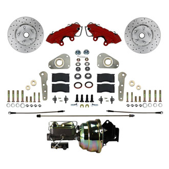 LEED Brakes® - Drilled and Slotted Front Disc Brake Conversion Kit