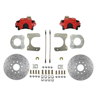LEED Brakes® - Drilled and Slotted Rear Disc Brake Conversion Kit