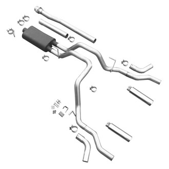 Legato Performance® - 409 SS Cat-Back Exhaust System with Split Rear/Side Exit