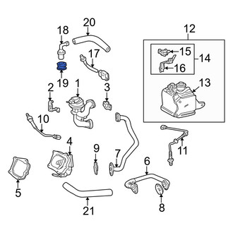 Lexus OE - PCV Valve Grommet