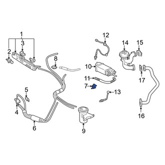 Lexus OE - Vapor Canister Purge Valve Assembly