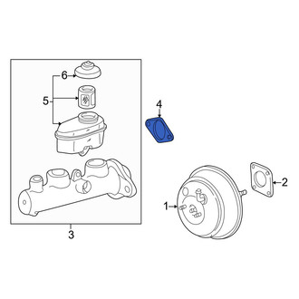 Lexus OE - Power Brake Booster Gasket