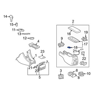 Lexus OE - Center Console Latch
