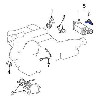 Lexus OE - Vapor Canister Purge Solenoid