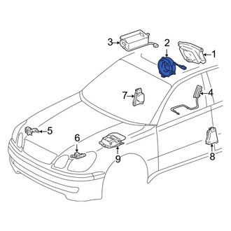 Lexus OE - Air Bag Clockspring