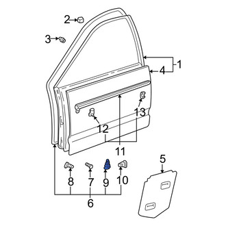 Lexus OE - Door Opening Trim Clip