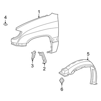Lexus OE - Fender & Components